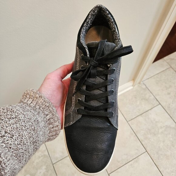 Kodiak Men's Leather/Canvas Casual Shoes, Black, Sz 13 - Picture 14 of 16
